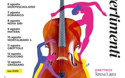 “Serenate, Danze e Divertimenti”, al via la quinta stagione estiva dell’Orchestra Sinfonica di Matera