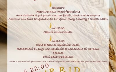 Carbone celebra la tradizione con l’VIII edizione della Sagra della Farina di Carosella Lucana