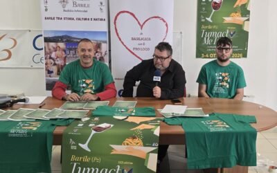 Presentato il programma della trentesima Sagra d’Eccellenza Tumact Me Tulez e Festival dell’Aglianico del Vulture a Barile dal 3 al 4 ottobre