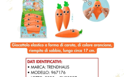 Giocattolo contenente amianto, l’allerta del Comune di Matera