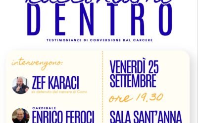“Raccontami dentro”, a Matera testimonianze di conversione dal carcere con Zef Karaci e il cardinale Enrico Feroci