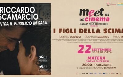 Lucana Film Commission, il 22 settembre l’attore Riccardo Scamarcio sarà a Matera e Montescaglioso nell’ambito del format “Meet us at cinema”