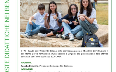 Matera, l’8 a Casa Noha si terrà Open Day per Dirigenti scolastici e docenti della Basilicata