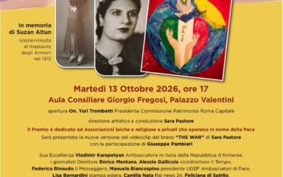 Premio “Note di Pace” 2026: l’arte di Teresa Coratella celebra il dialogo e la solidarietà