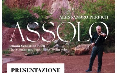 Matera, il 20 al Centro Carlo Levi presentazione del CD “Assolo-Le Sonate e Partite per violino solo di Johann Sebastian Bach” inciso dal violinista M° Alessandro Perpich