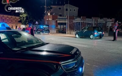 A Matera controllo del territorio ad “Alto impatto” dei Carabinieri