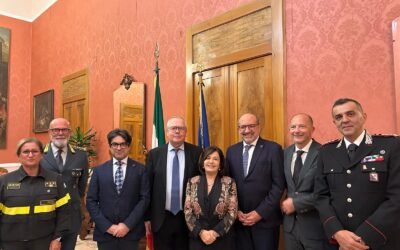 Matera, il Prefetto Maria Carolina Ippolito riceve l’Ambasciatore di Finlandia in Italia, Matti Lassila