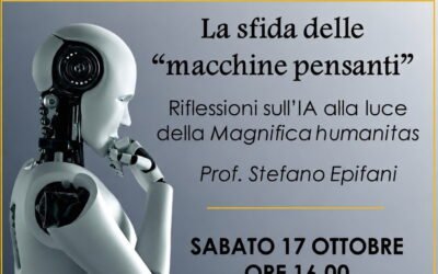 Intelligenza artificiale, la sfida è restare umani: a Matera incontro con Stefano Epifani