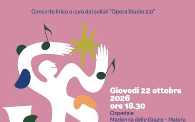 “Musica è Inclusione”, primo appuntamento della seconda edizione giovedì 22 ottobre negli spazi dell’Ospedale Madonna delle Grazie di Matera