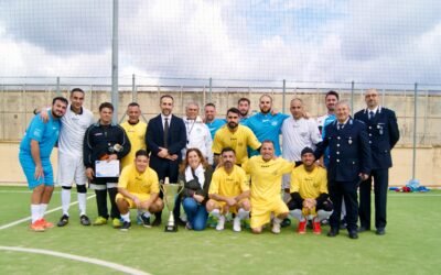 Mediterranean Prison Cup, la finale nella Casa Circondariale di Matera tra persone in esecuzione penale e agenti di Polizia Penitenziaria