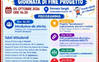 Autismo, si conclude il progetto “Socializziamo” promosso dall’ASM. Coinvolti 53 partecipanti tra i 6 e i 21 anni