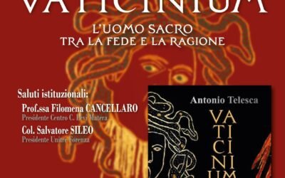 Matera, il 10 al Centro Carlo Levi il critico d’arte Mauro Di Ruvo presenta le opere dell’artista lucano Antonio Telesca raccolte nel catalogo “Vaticinium – L’uomo sacro tra la fede e la ragione”