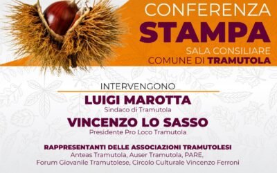 Tramutola si prepara alla XV edizione della Sagra della Castagna: il 19 ottobre la conferenza stampa di presentazione